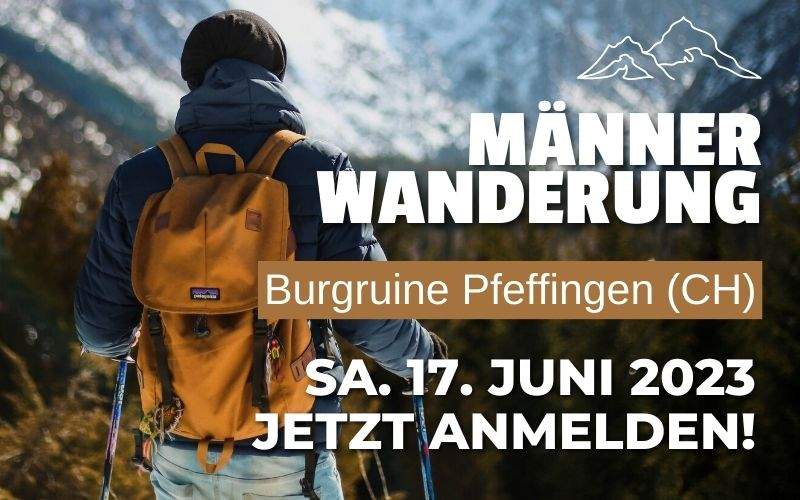 Männerwanderung